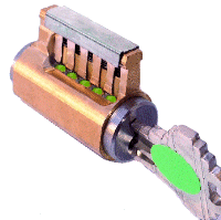 Cut-Away Practice Lock